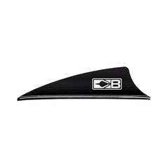 Bohning X Vane 1.75 low-profile 0.40-inch reduces wind drift for precise shots.