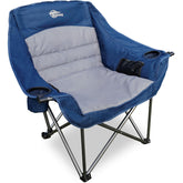 Bolosy oversized camping chair headrest provides extra neck support for long rests.