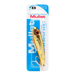 Bomber Mullet surface lure enabling walk-the-dog action for active surface-feeders.
