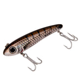 BOMBER Mullet lure side view highlighting slow-sinking action for inshore fish