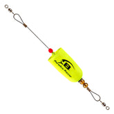 BOMBER Salt Water Paradise Popper Xtreme Jig in yellow for longer casts.