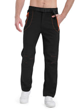 BondiTrekk men's snow pants front view with fleece-lined warmth for winter adventures