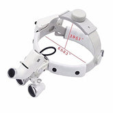 BoNew 5W headband optic with 3.5x magnification for hands-free precision.