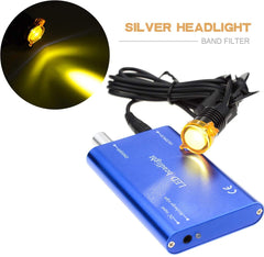 Rechargeable battery weighs 100g supporting comfortable wear during long sessions.