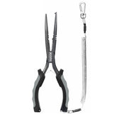 Hero image of Booms Fishing F03 9in gray needle-nose pliers