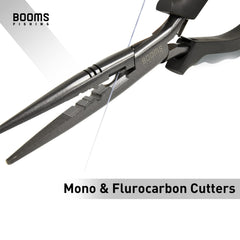 Split ring opener and lure tuning tool with Booms F03 pliers