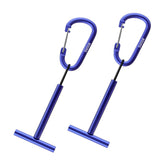 Booms Fishing SH1 Tippet Spool Holder Blue - front view