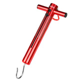 Front view of Booms Fishing TS1 aluminum tube scale