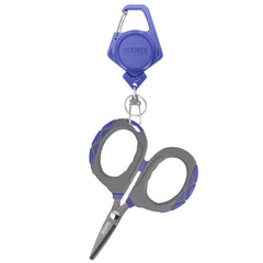 Booms Fishing XW01 4.1 Inch Braided Line Scissors with micro-serrated blades