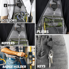 Retractors with 27.5-inch retractable cords