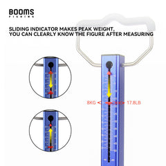 Ergonomic anti-slip handle on Booms TS2 scale