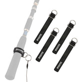 Booms Fishing RB1 Rod Tie Belts 4-piece set with 5.9 inch straps