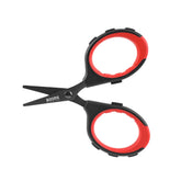 Booms Fishing S05 4-inch serrated scissors with blunt tip