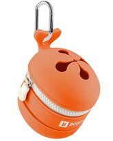 Booms Fishing ST2 trash pouch open showing expandable interior