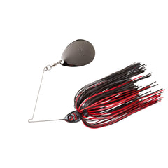 Booyah MoonTalker spinner blade close-up showing night vibration for bass attraction