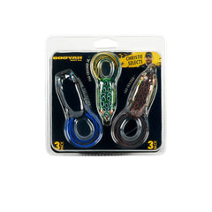 Booyah Pad Crasher 3-Pack topwater frog lure gliding over cover for solid hooksets.