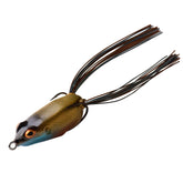 Booyah Pad Crasher Jr Bluegill 2in closeup highlighting lifelike color for bass.
