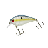 Booyah XCS Foxy Shad crankbait front view highlighting silent action for shallow-water bites.