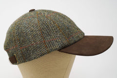 Borges and Scott Munro cap close-up shows soft Scottish wool