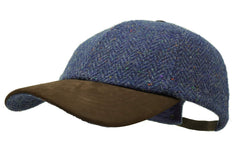 Borges and Scott The Sligo cap front view in Nightsky shows all-weather style.