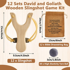 Bornerwhite Bible drawstring bag shown for party décor and storage.