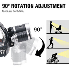 BORUIT RJ-3000 rechargeable batteries included for extended outings
