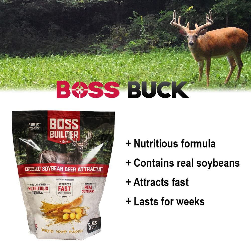 Strong soybean aroma attractant for deer by Boss Buck Boss Builder