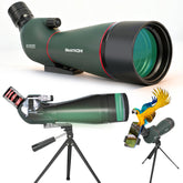 BOSTRON 20-60x80 spotting scope side-angle view for expansive field observation