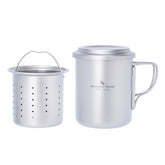 Boundless Voyage titanium cup for travel, highlighting lightweight durability.