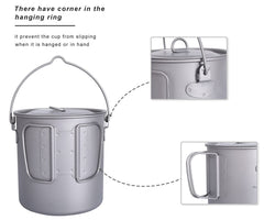 Boundless Voyage anti-fingerprint titanium surface staying clean during outdoor use.