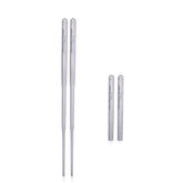 Boundless Voyage foldable titanium chopsticks compact for travel and storage