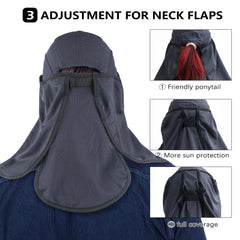 Boundless Voyage sun hat with removable neck flap for versatile sun coverage