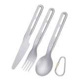 Boundless Voyage Ti1124T spoon: lightweight reusable camping utensil for easy meals