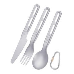 Boundless Voyage Ti1124T spoon: lightweight reusable camping utensil for easy meals