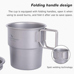 Boundless Voyage Ti3050D cup stackable design for easy pack organization.