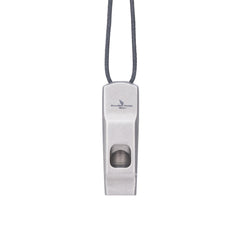 Boundless Voyage Ti9020 whistle front view for instant emergency signaling.