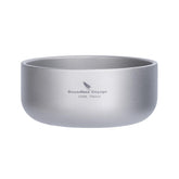 Boundless Voyage titanium bowl 200ml for on-the-go meals, lightweight and compact.