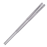 Boundless Voyage titanium chopsticks folded for compact travel and easy packing.