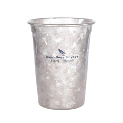 Boundless Voyage titanium cup side view highlighting lightweight, rust-resistant outdoor use