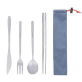Boundless Voyage titanium cutlery knife for camping and travel.