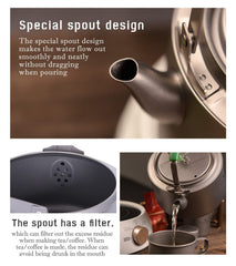 Boundless Voyage kettle with anti-scald lid design for safe outdoor use.