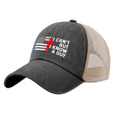 BOVONI I Can't But Know An Guy front view hat for casual style