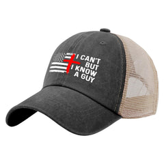 BOVONI I Can't But Know An Guy front view hat for casual style
