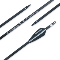 BOWSOUL spine 400 for 35-60 lbs bows enhances consistency.