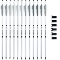 BOWSOUL crossbow bolts feature a fluorescent shaft for enhanced visibility during practice or hunting.