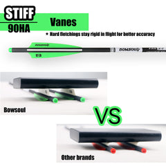 BOWSOUL crossbow bolts removable tips for versatile setups