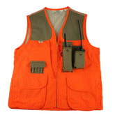 Boyt Harness PRO150 vest orange front view showing dual shoulder pads for comfort.