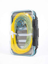 Bozeman FlyWorks floating line in a box for quick water-side access.