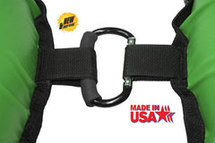 Bradley clip-system enables quick island configurations for family floats.