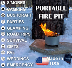 Branded Boards made in USA with natural soy wax ingredients.